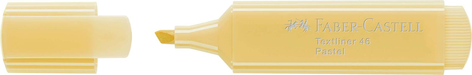 FABER-CASTELL TL 46 Pastell Textmarker Gelb FABER-CASTELL TL 46 Pastell Textmarker Gelb